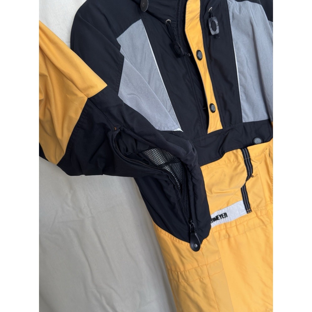 Double Diamond Jacket Mens Large Yellow Ski Snowboard 2019 Deer Valley - Picture 10 of 10